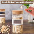 thumbnail image 4 of 14PCS Match Striker Paper Self-adhesive Phosphorus Diy Manual Match Eraser Leather Flower Phosphorus Paper, 4 of 5