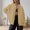 Gold, variant on Glitter Sparkle Casual Jacket for Women Long Sleeve Stand Collar Button Cardigan Jackets with Pockets Outerwear