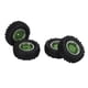 thumbnail image 3 of Juego de 4 ruedas de coche RC de malla y neumáticos para Xiaomi Jimny XMYKC01CM 1/16 coches de control remoto verde, 3 of 10