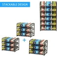 thumbnail image 2 of Organizador de Estante de Dos Piezas Apilable, Adecuado para 72 Latas de Gran Capacidad, Encimeras de Cocina y Sala de Estar, 2 of 3