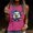 Red, variant on GaThRRgYP Plus Size Tank Tops for Women,Women's Summer Casual Round Neck Loose Sleeveless T-Shirt Black S