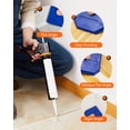thumbnail image 3 of Caulk Gun Kit Manual Caulking with 11-in-1 Tool Set Silicone Sealant Finishing Tools Grout Scrapers & Shapers Masking Tape for Bathroom Kitchen Window Home Repair, 3 of 4