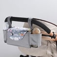 thumbnail image 1 of Organizador universal para cochecito Yotijar con portavasos y bolsa para teléfono, 1 of 7