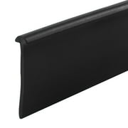 Slide-Co 194356 36 in. Black Vinyl Half-Round Shower Door Bottom Seal