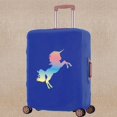 thumbnail image 1 of Luggage Cover Unisex Travel Scratch Resistant Accessory Suitcase Covers Apply To 18-32 Inch Color Print Trolley Protective Case 8Color015 L (26-28inch), 1 of 6