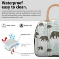 thumbnail image 3 of Reusable Bear Lnsulated Lunch Bag for Women & Men-Leakproof Water-Resistant Cooler Tote,Large Capacity(10.6x8.7x6.3in)for Work,Office,Travel,Picnic,Beach., 3 of 7