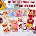 thumbnail image 3 of 40pcs Christmas Reward Scratch Card Film Coated Stickers Xmas Off Childrens Card Stickers, 3 of 8