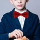 thumbnail image 1 of Pajarita preatada para niños, pajaritas de esmoquin para niños, pajaritas ajustables novedosas, pajarita para niños para vestido elegante, graduación, Rojo, 1 of 10