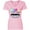 AD-Pink, variant on Inktastic I'm Just Here for the Sweets with Spun Sugar Candy Women's V-Neck T-Shirt