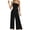 Z6-Black, variant on Vedolay One Piece Jumpsuits For Women Womens Boho Floral Wide Leg Rompers Spaghetti Strap Tie Front Backless Shorts Jumpsuit,Purple XXL