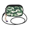 thumbnail image 2 of FORMRS Mini Crossbody Bag for Women Adjustable Rope Shoulder Casual Phone Purse, Light Green Camouflage Design, 2 of 7