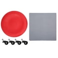 thumbnail image 4 of Haofy Abdominal Exercise Equipment Exercise Wheel, 4 Wheel Abdominal Muscle Plate, For Gym Home, 4 of 8
