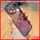 thumbnail image 2 of MODU Funda De Lujo Azul Acrílico Transparente Duro A Prueba De Golpes Samsung Galaxy A04S A04 A03 A13 A12 A22 A23 A52 A72 4G 5G Teléfono Simple De Grado Militar Suave TPU Cubierta, 2 of 4