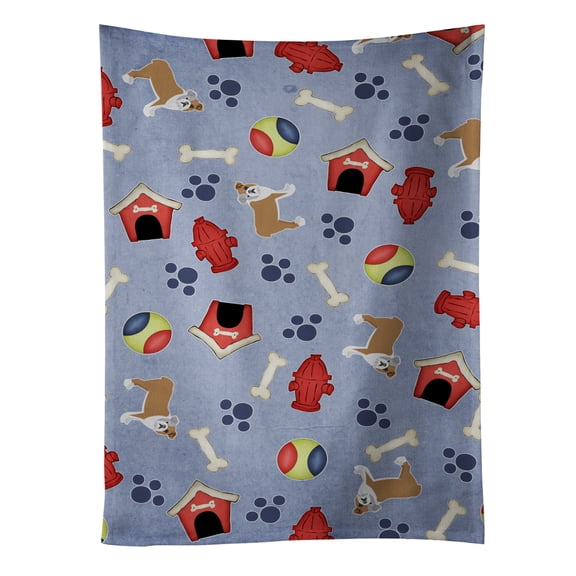 Dog House Collection English Bulldog Kitchen Towel