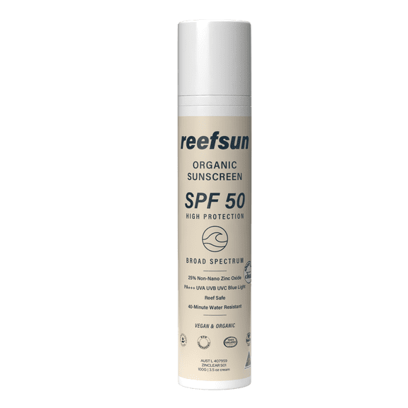 Reef Sun Vegan Organic Face Sunscreen SPF50
