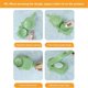 thumbnail image 5 of Manual Dumpling Dough Presser, 3 in 1 Dumpling Mold, Non Stick Household Dumpling Maker, Dumplings Making Mold, 5 of 5