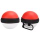 thumbnail image 3 of Bolsa de almacenamiento de ABS, funda protectora para Estuche de transporte, accesorio con mosquetón para Switch Poke ball, blanco + rojo, 3 of 9