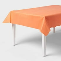 Orange Solid Table Cover 1ct - Spritz