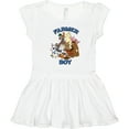 thumbnail image 3 of Inktastic Farmer Boy with Happy Farm Animals Girls Toddler Dress, 3 of 5