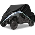 thumbnail image 1 of Housses de Vtt, Housse Latérale Imperméable Rangement Extérieur Robuste Protection Noire 114.17"x 59.06"x 74.80 Pouces, 1 of 4