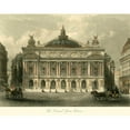 thumbnail image 3 of Allom, T. 24x20 Black Modern Framed Museum Art Print Titled - The Grand Opera House, Paris, 3 of 5