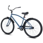 27.5 Kent Bicycles Male Sea Change Beach Cruiser Bike, Metallic Blue, Ages 13+