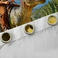 thumbnail image 4 of Feelyou Cowboy Black Out Curtains, Wildlife Dinosaur Curtains Pack of 2 (42x63 Each), 4 of 6