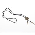 thumbnail image 3 of Aleación De Cuero Vintage Colgante Bolo Bola India Occidental Vaquero - Bronce Sunnimix Collar occidental del vaquero, 3 of 8