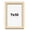 Natural Wood, variant on 7x10 Frame Black Real Wood Picture Frame Width 0.75 inches | Interior Frame Depth 0.5 inches |