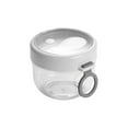 thumbnail image 2 of (Pink) Breakfast Cup with Spoon Overnight Oatmeal Cup Takeaway Portable Cup PP, 2 of 14
