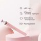thumbnail image 3 of Electric Nail File Has Positive and Negative 4 Speeds Cuticle Trimmer, Battery Operated Manicure Set and Pedicure Tools(Pink), 3 of 5