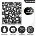 thumbnail image 4 of GZHJMY Skull Pattern Dishwasher Magnet Cover Dishwasher Front Door Cover Magnet Sticker, Trimmable Refrigerator Dishwasher Magnetic Decals Kitchen Appliance 20 x 26 Inches Home Decor, 4 of 6