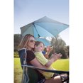 SportBrella Folding Chair with Detachable Umbrella, Blue