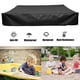 thumbnail image 5 of Tholdsy Cubierta de caja de arena cuadrada impermeable a prueba de lluvia protección solar plegable al aire libre jardín piscina arenero juguetes dosel Juegos de césped Negro 200x200cm Tholdsy FN010396-04B, 5 of 6