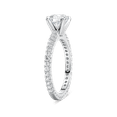 thumbnail image 2 of 1ct-2.5ct Marilyn Accented Engagement CVD Lab Grown Diamond Ring in Platinum, 2 of 5
