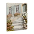 thumbnail image 3 of Stupell Industries Floral Entry Stairs Canvas Wall Art design by LORENZO COLLECTIVE, 40 x 30, 3 of 7
