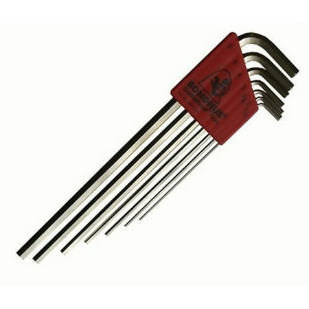 UPC: 0037231171926 | Bondhus 17192 Set of 7 Hex L-wrenches w/BriteGuard Extra Long sizes 1.5-6mm
