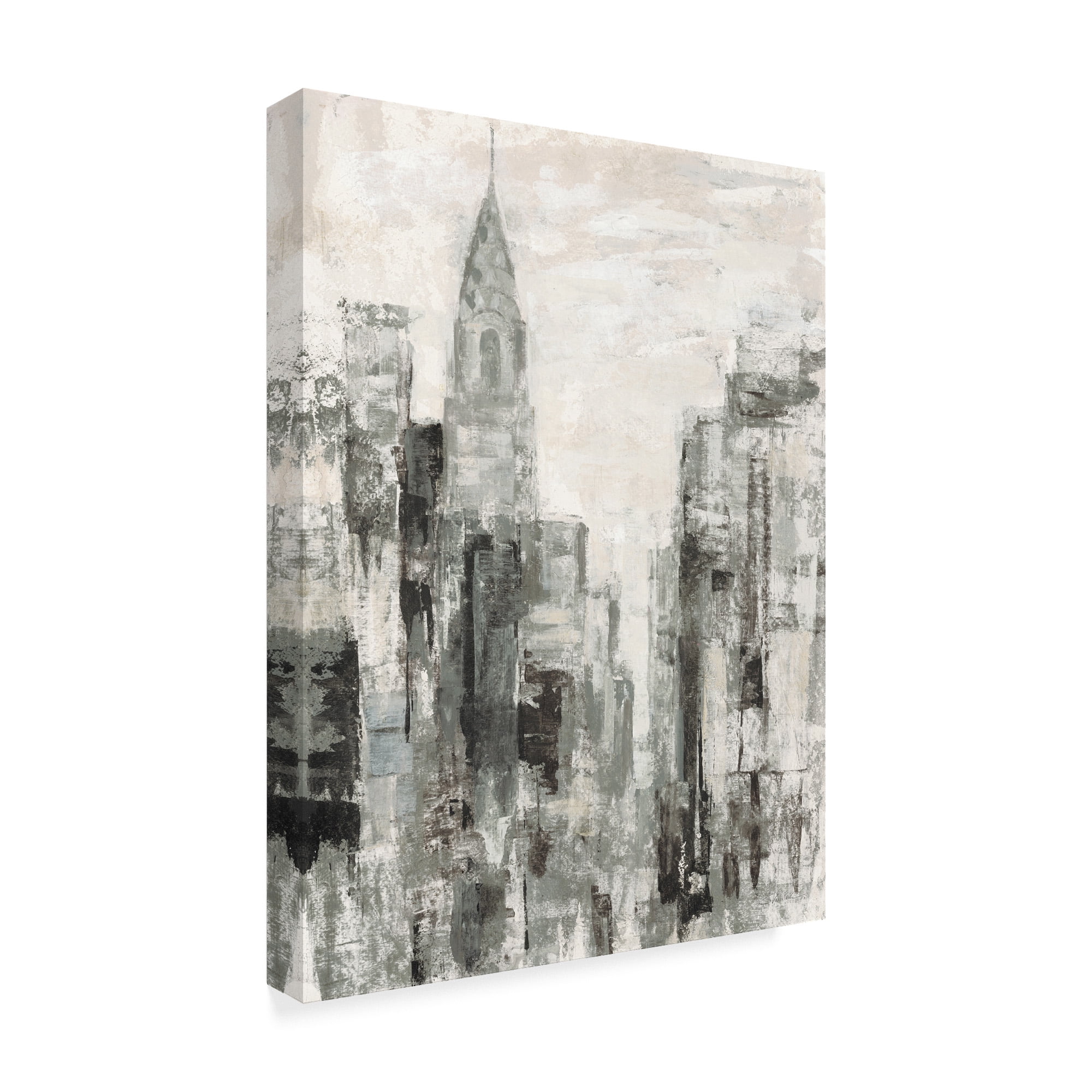 Trademark Fine Art 'Manhattan Neutral I Crop' Canvas Art by Silvia Vassileva