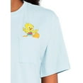 thumbnail image 5 of Looney Tunes Juniors Graphic Pocket Tee with Short Sleeves, Sizes XS-3XL, 5 of 6