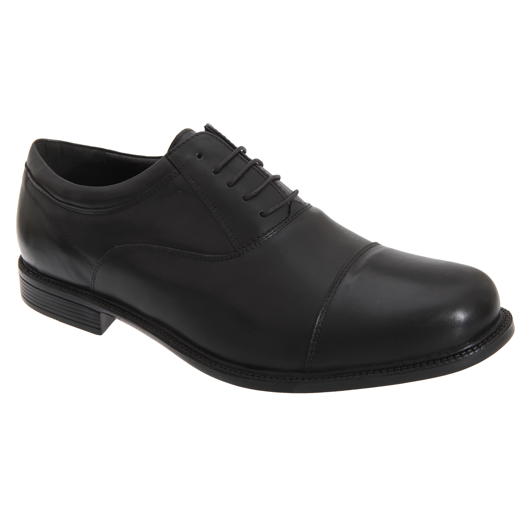 Roamers Mens Fuller Fitting Capped Leather Oxford Shoes Walmart Canada