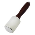 thumbnail image 2 of Martillo de nailon resistente para trabajos en cuero con mango de madera pulida. Cabeza recta, 2 of 9