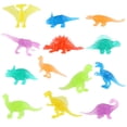 thumbnail image 1 of YOPTOP 36 Piece Glow in Dark Mini Dinosaur Toy Set, Plastic Realistic Dino Figure, Kid Birthday Party Favors Supplies Goody Bag Valentines Day Gift Pinata Stuffers Easter Eggs Easter Basket Filler, 1 of 7