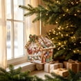 thumbnail image 6 of 3D Diamond Paintings 5.7IN Christmas 2026 House Ornament Kits | Wooden Pearl Art Set DIY Holiday Ornaments, Handmade Xmas Tree Decorations Home Crafts Gifts 2026 Christmas, 6 of 8