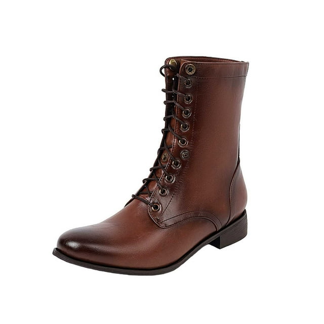 Bottes Mode XZNGL Grande Taille Femmes Automne Chaussures à Talons Bas Bottines Bottes Pointues Bottes Cavalières