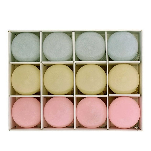 Christmas Ball Ornaments 12 PCS 2.36" Velvet Christmas Ornaments Christmas Balls Decoration Festival Party Home Decors Holiday Christmas Tree Ornaments Flocked Xmas Tree Decoration