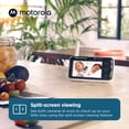 thumbnail image 4 of Motorola Baby PIP1610 HD - Monitor de bebé con video motorizado de 5" con 2 cámaras Montaje en pared Alcance de 1000 pies Audio bidireccional Monitoreo de temperatura ambiente - Conexión privada (sin, 4 of 5