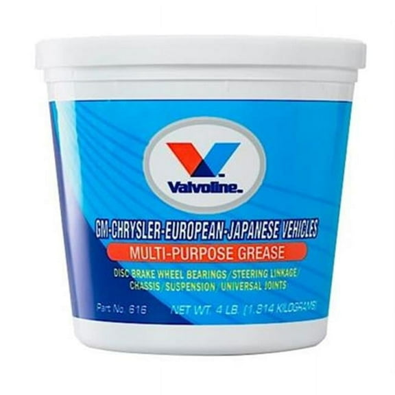 VALVOLINE 616 Multi Purpose Grease - 4 Lbs.