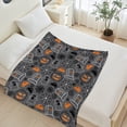 thumbnail image 5 of Halloween Throw Blanket 50" x 60" - Soft Flannel Blanket, Cozy Plush for Couch, Sofa & Bed, Fall Winter Decor, for Kids & Adults, 5 of 5