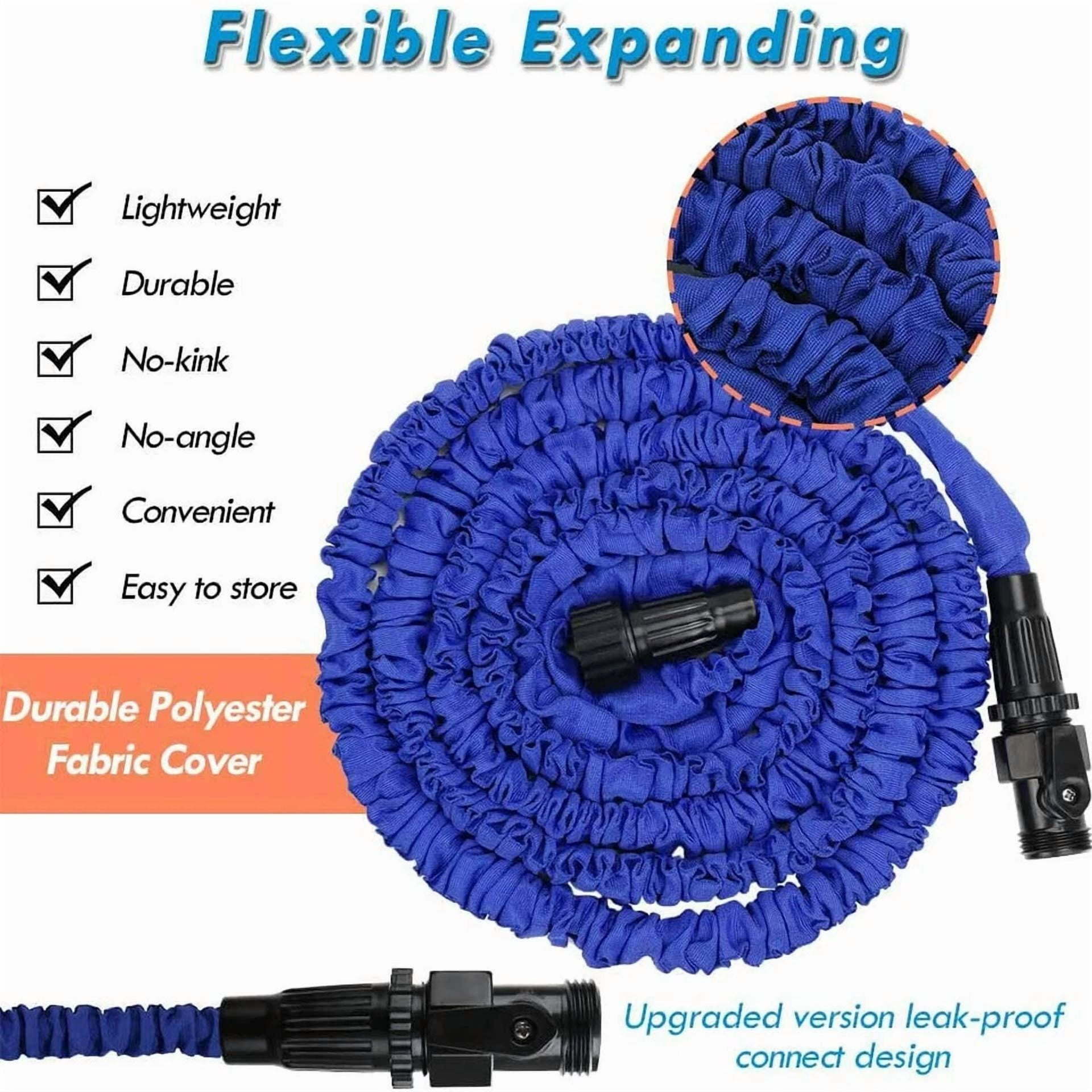 PURELY- Portable Garden Hoses With Double Latex Core For Gardening Lawn Car Pet Washing