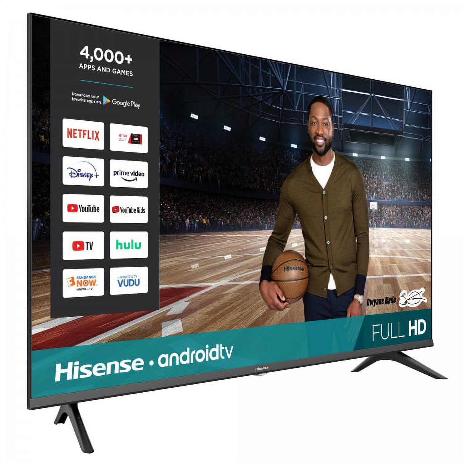 Hisense 43" Class 2K LCD FHD Android Smart TV H55 Series 43H5500G - image 3 of 3